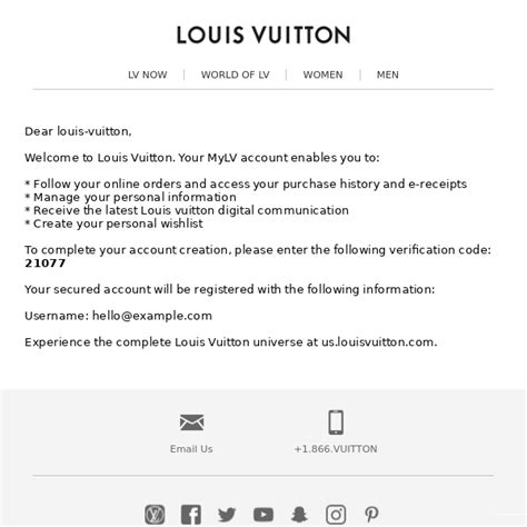 louis vuitton registration|Louis Vuitton mylv account.